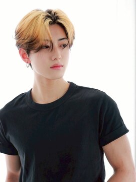 ダグラスヘア フォーシーム 三重 四日市(Douglas hair FOUR SEAM) 【メンズカット】ハイトーンセンターパート