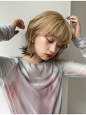 【北千住】ハイトーンウルフボブ