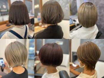 スリーナイン(THREE NINE)の写真/【カット￥3800】カラーしながら髪質改善できちゃう髪質改善カラーオーダー率95%!お得に最旬styleに♪ 