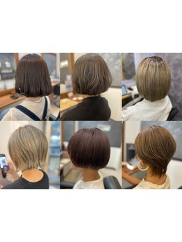 【カット￥3800】カラーしながら髪質改善できちゃう髪質改善カラーオーダー率95%!お得に最旬styleに♪ 