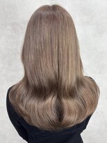 ルノン(LUNON)&nbsp;暗めカラーグランマッシュデザインカラーフェイスフレーミング