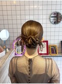 カチモリ ヘアアレンジ ヘアセット アップスタイル 