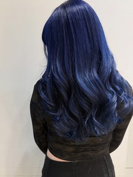 ゼル ビッグアイ(ZELE) ブルーカラーヘア