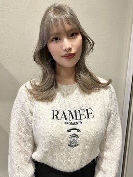 デディトゥ ルイール(dedyto luire) 札幌大通レイヤーカットハッシュカット髪質改善韓国ボブ顔周り