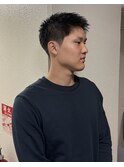 三ノ宮駅/メンズカット/ニュアンスパーマ/スパイキーショート