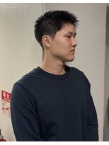 メゾンフォーメン(Maison for men)&nbsp;三ノ宮駅/メンズカット/ニュアンスパーマ/スパイキーショート