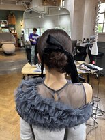 キキ(kiki by KENJE)&nbsp;カチモリヘアアレンジ