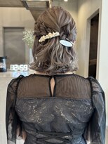 イミ(imi)&nbsp;ハーフアップ/ハーフツイン/ヘアセット/ヘアアレンジ/登戸