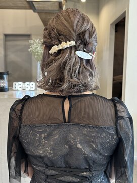 イミ(imi) ハーフアップ/ハーフツイン/ヘアセット/ヘアアレンジ/登戸