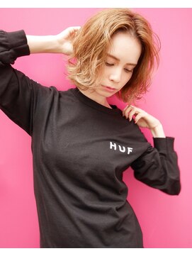 salon de MiLK 札幌大通店【サロン ド ミルク】 外国人風の様なブロンドベージュ！