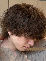 エリマバイフィフス 調布(elima by fifth) 調布フェザーパーマスパイラルパーマセンターパートウルフゆるめ