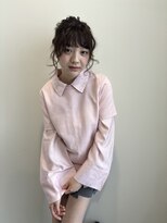 エイチ(H)&nbsp;ボブヘアシースルーマッシュハンサムショートタッセルボブ卒業式
