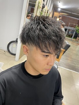 ブルーオーシャン 福岡大橋店(Blue Ocean) マッシュ ツイストダウンバング