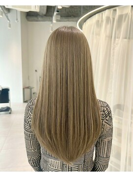 ハーツオオサカ(HE:ARTS OSAKA) 艶髪ハイトーンHE:ARTSオリジナル髪質改善