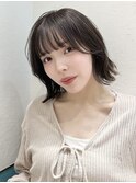 ミニボブレイヤー/レイヤーカット/ショートボブ/顔周り韓国/立川