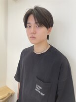 ハニー 町田(HONEY)&nbsp;センターパート アップバング 刈り上げなし