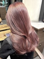 ミンクス 銀座店(MINX)&nbsp;ブリーチ無しでできるピンクベージュ