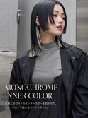 モノクロームインナーカラー