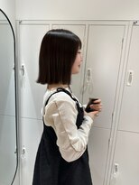 フレームプラス 天王寺あべの店(FRAME+) 切りっぱなしボブ