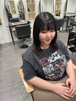 ココット 京橋店(cocotte)&nbsp;艶髪縮毛矯正ストレート×レイヤースタイル☆