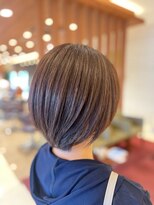 グランデュール 静岡インター通り店(GRANDEUR)&nbsp;毛流れショートボブ