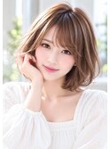 山村/小顔ゆるふわボブ/大人ボブパーマ/ストカールボブ/髪質改善