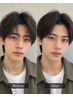 【ご新規様】メンズ眉毛WAX＋間引き＋カウンセリング　￥5,000→￥3,300