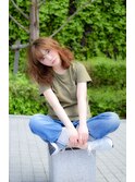 [オージュアサロン/恵比寿]ラフなほつれウェーブ