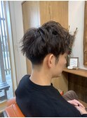 カジュアルな刈り上げ