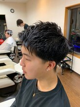 スマイルヘア 浦和店(Smile hair) アップバング/ツーブロックマッシュ/束感/<理容室>[浦和/メンズ]