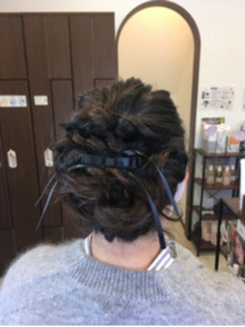 お呼ばれヘアアレンジ