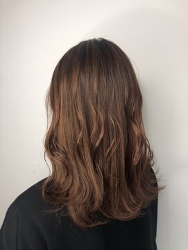 アモン 古船場店(amon Hair care＆Design) 【髪質改善専門店】ほんのり色づくピンクブラウン