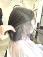 リザ ヘアー サロン 大谷 なんごう店(LIZA hair salon) 大人気インナーカラー！さりげないオシャレに！インナーシルバー