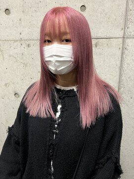 ヘアーデザイン アルエ(HAIR×design ARUE) 【YUGO】アイスピンク