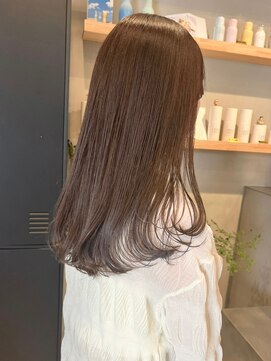 ホーム(HOME) ダブルカラーミルクティーベージュカラーケアブリーチハイトーン