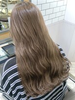 リンダバイネオリーブ 白楽店(Linda by neolive) ブリーチ1回からできるシルキーベージュカラーデザインカラー