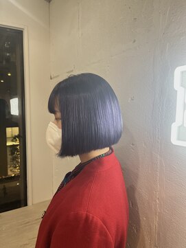 ヘアーワークス ヘルム 渋谷店(HAIR WORKS HELM) [HELM渋谷]抜け感メルティーカラー×ナチュラルミディアム