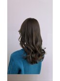 20代30代40代ブリーチなしオリーブグレージュ透明感ナチュラル