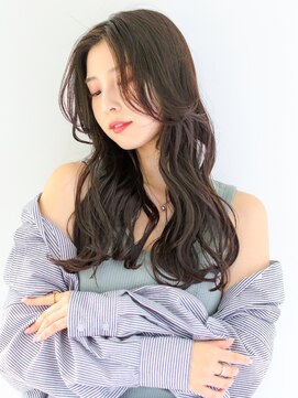 ヘアサロン ガリカ 表参道(hair salon Gallica) 【miko】顔周りレイヤー/寒色系カラー/ブリーチなしダブルカラー