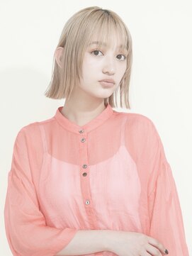 エンタク 新宿(enntaku) インナー/ベージュ/ケアブリーチ/ダブルカラ/新宿三丁目/新宿駅