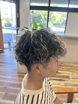 スウェル 千葉店(Swell) ハイライトプードルパーマ