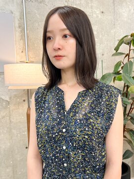 ノエ(noe) ロブレイヤー×髪質改善カラー