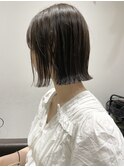 【YUYA】ぱつっとボブ_韓国風ボブ_切りっぱなしボブ