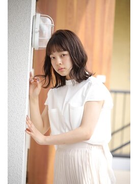 レ ブラン 白鷺店(r'eblanc) 柔らかボブ　stylist moka