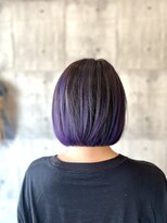 ミニィバイミラーズ(Miniy by Miroirs)&nbsp;裾カラー×パープル