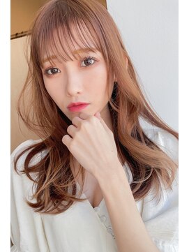 ヘアーズ ベリー 平野店(hairs BERRY) ★BERRYエアリーロングナチュラルレイヤーシフォンベージュ美髪