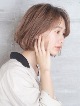 ビュートリアム ギンザ(BEAUTRIUM) 透明感抜群＊ハイライトカラーで作るグレーベージュボブ