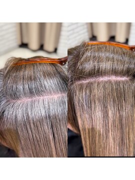 アッシュ 戸田公園店(Ash) 白髪率ほぼ100%白髪染めを使わないお洒落染め