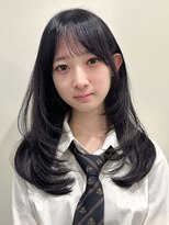 ユニコ(unico)&nbsp;韓国風/レイヤー/小顔/前髪カット/髪質改善/グレージュ/透明感