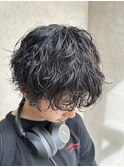 波巻きパーマ/マッシュウルフ/ツイストスパイラルパーマ